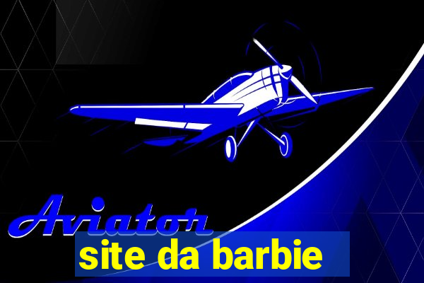 site da barbie - jogos